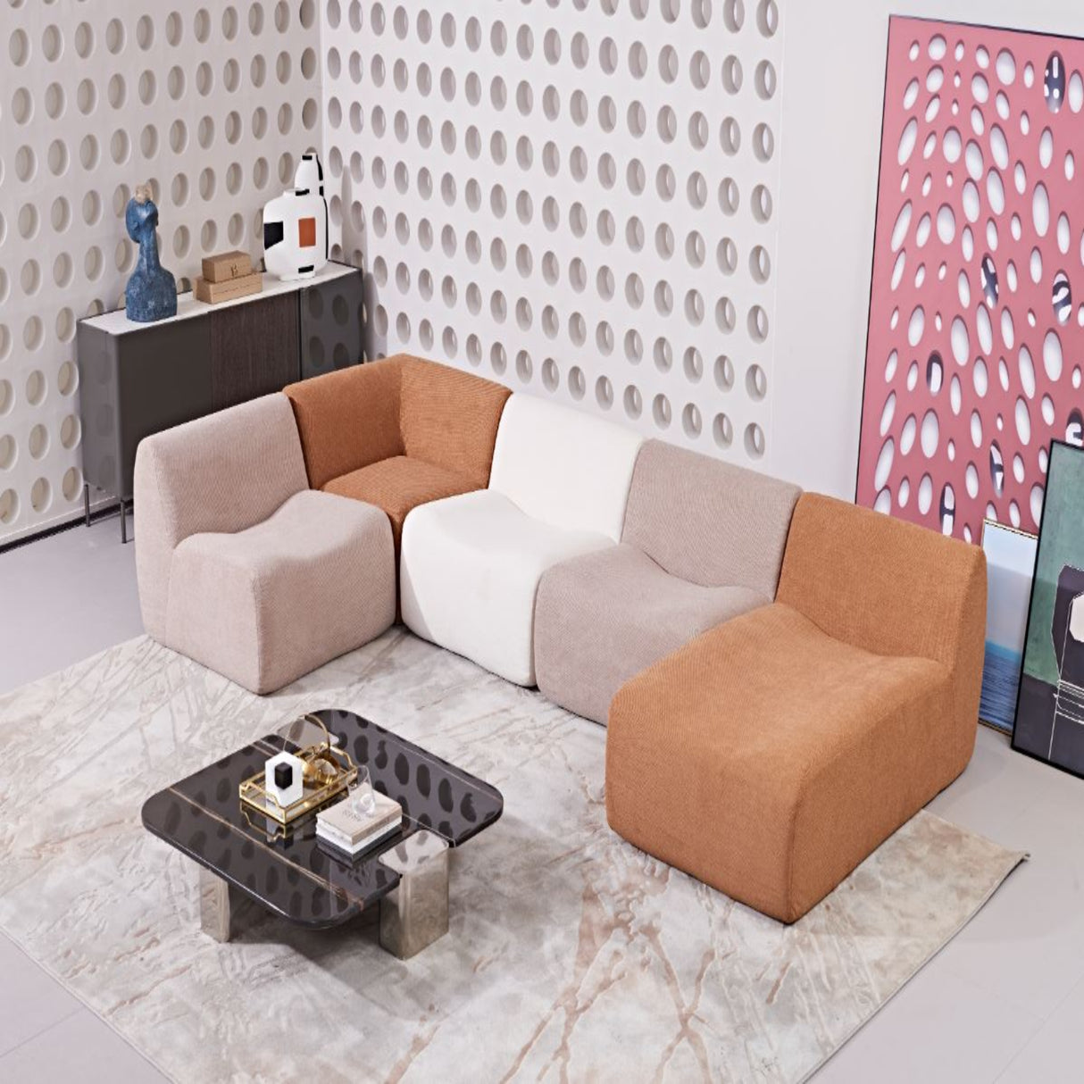 طقم كنب دارنوفا مضغوط