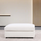 كنب أوريون فردي باللون الأبيض