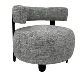 كنب لوريسا فردي باللون الرمادي