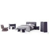 غرفة نوم روزا باللون الموف