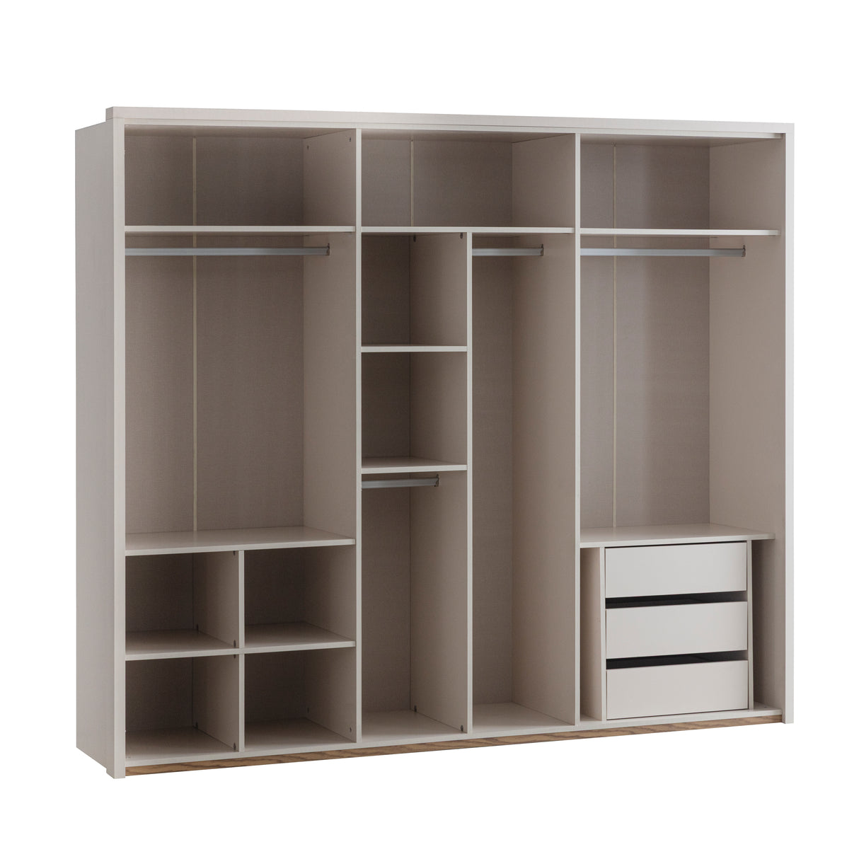 دولاب كونا باللون الرمادي