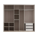 دولاب كونا باللون الرمادي