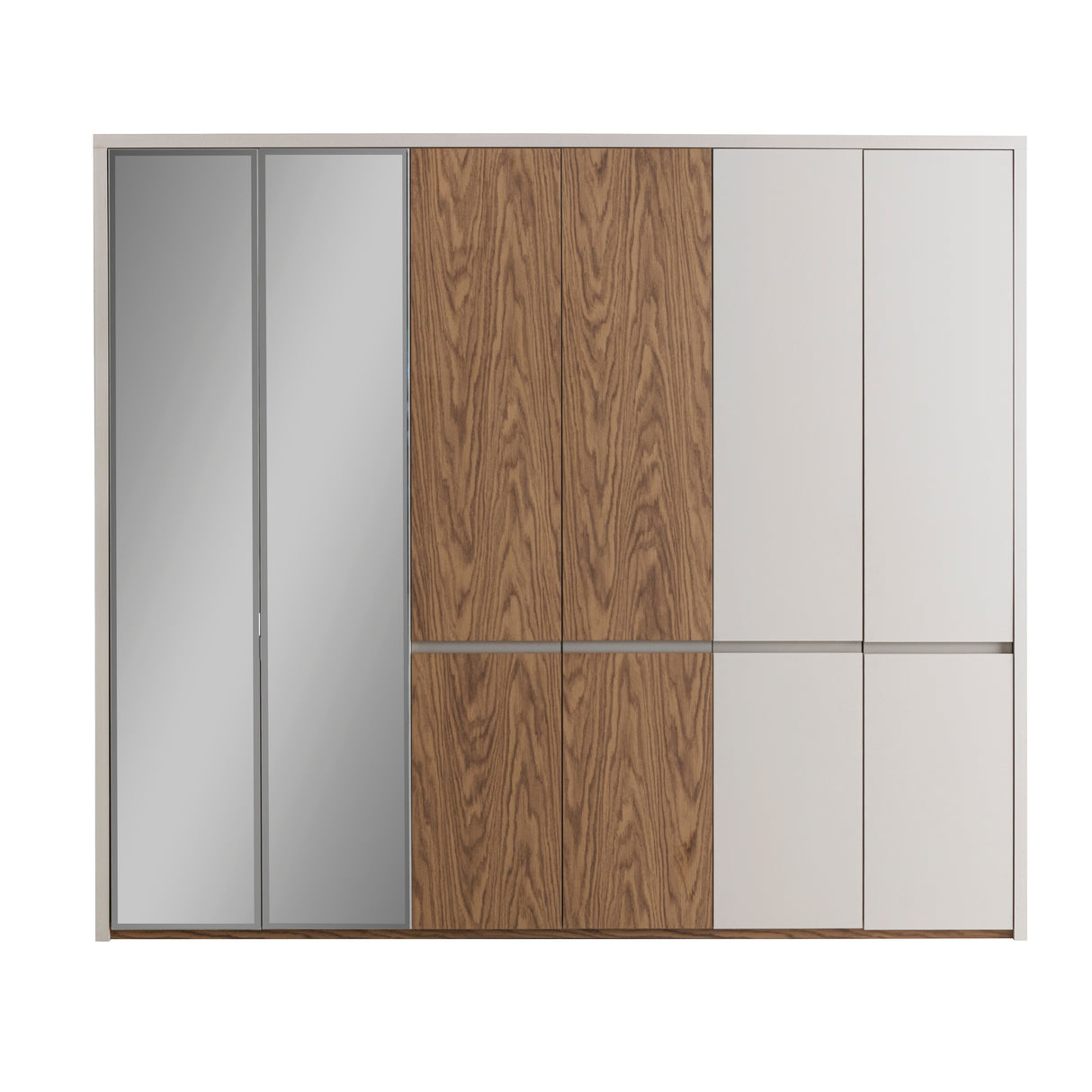 دولاب كونا باللون الرمادي