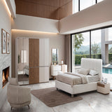 غرفة نوم كونا متعددة الألوان