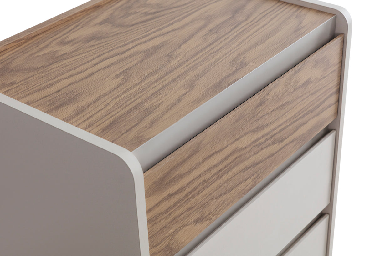 شوفنيرة كونا باللون الرمادي