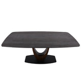 طاولة طعام كاليورا باللون الرمادي | من هاي بوينت