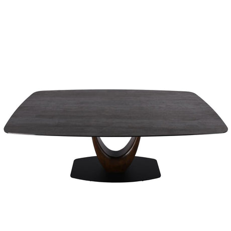 طاولة طعام كاليورا باللون الرمادي | من هاي بوينت