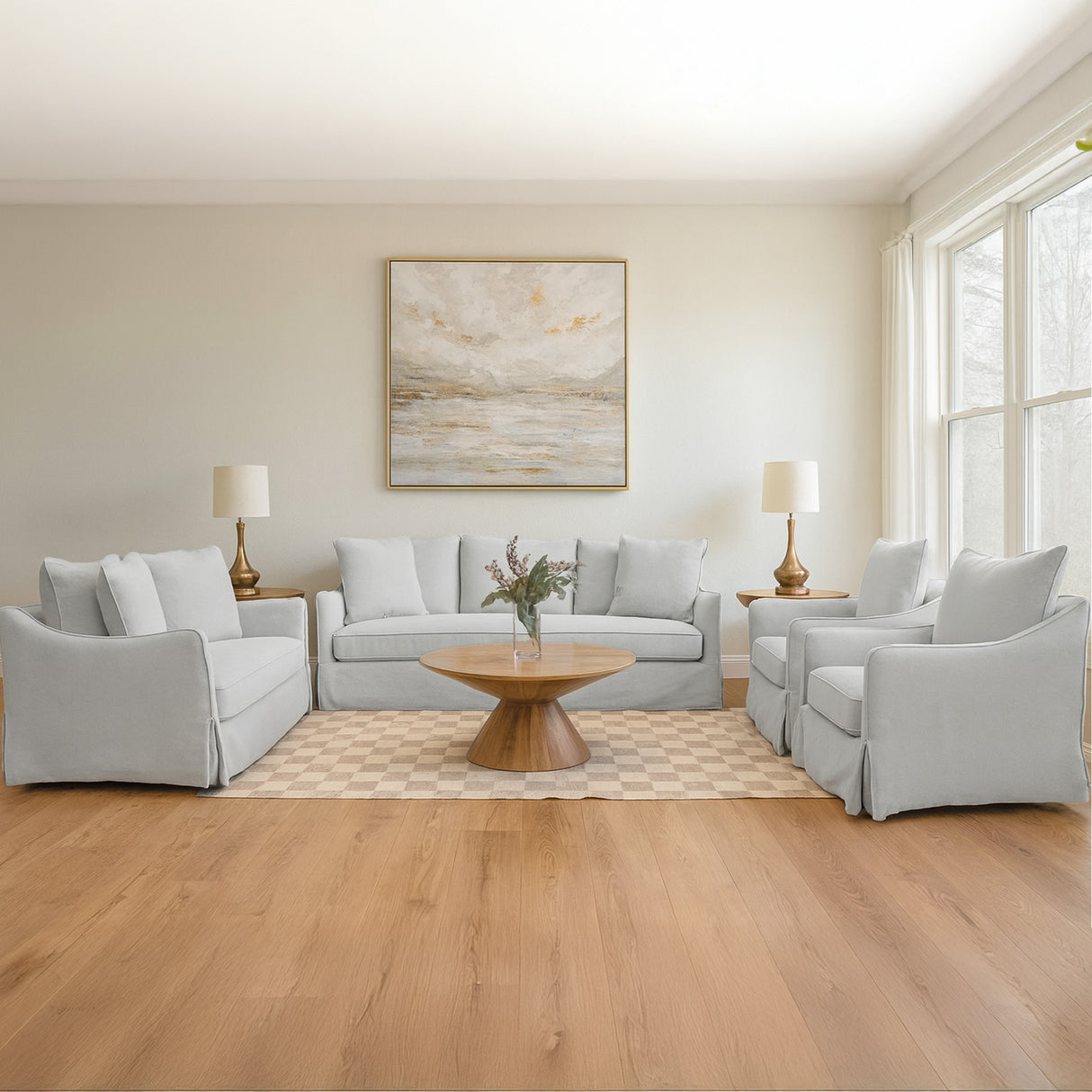 طقم كنب ميلور متعدد الألوان