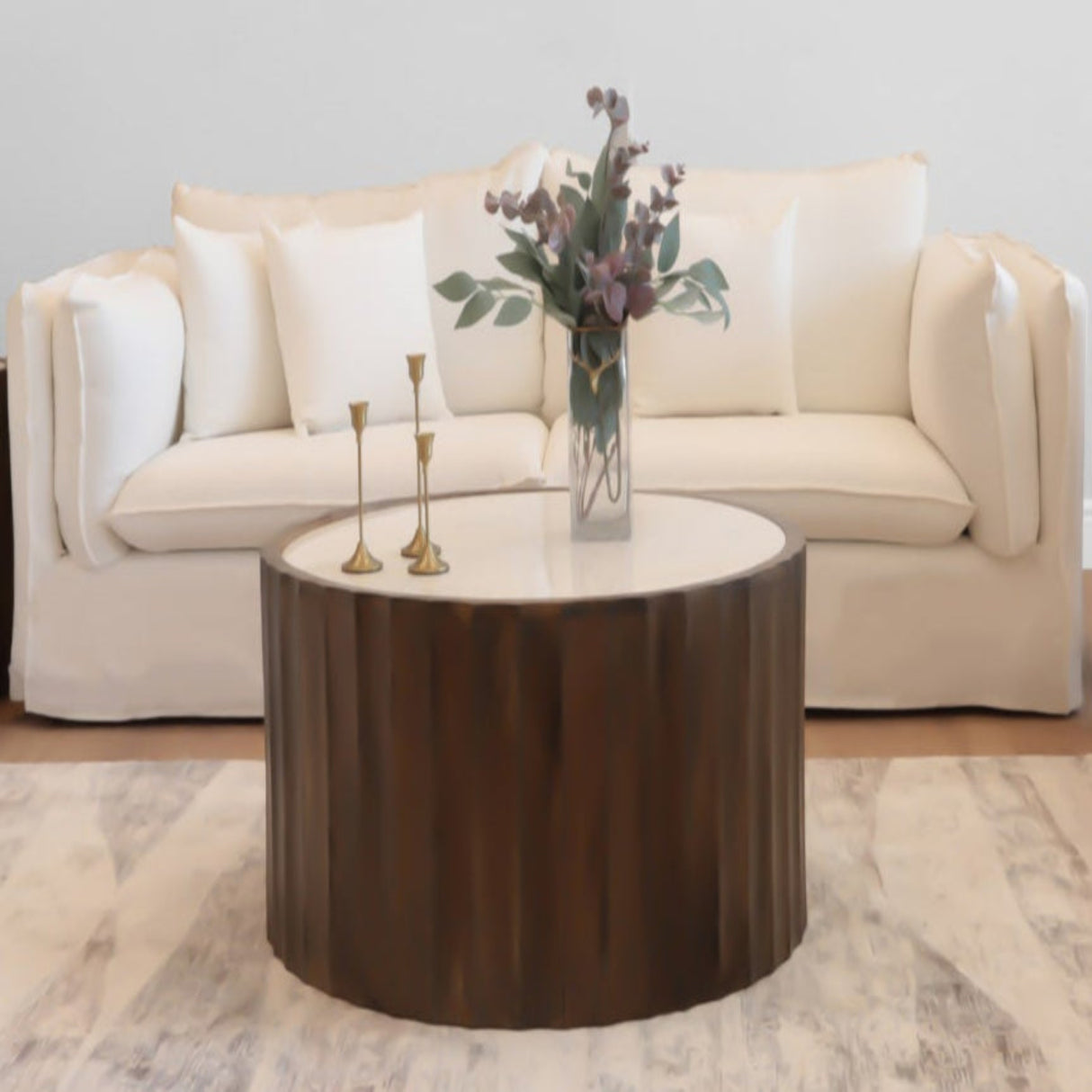 كنب هارمون ثلاثي باللون البيج - High Point