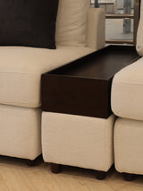 طاولة جانبية أوريون باللون البنى