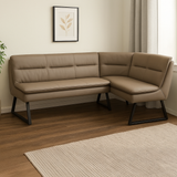 كنب سافينو زاوية باللون الرمادي