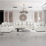 كنب ميراليا ثلاثي باللون الكريمي