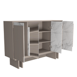 بوفية أورفيلا باللون البني