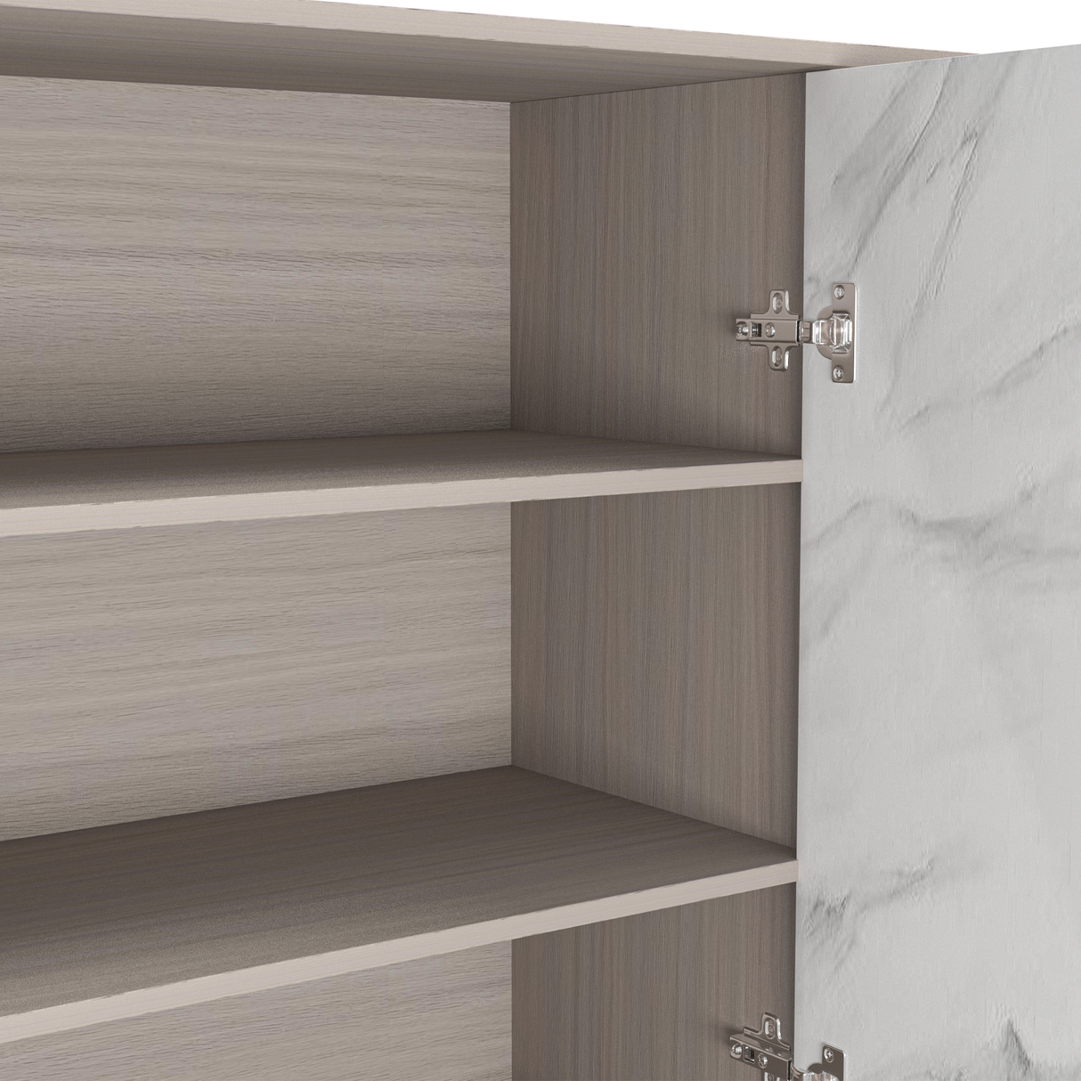 بوفية أورفيلا باللون البني