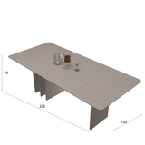 طاولة طعام دارينا باللون البني