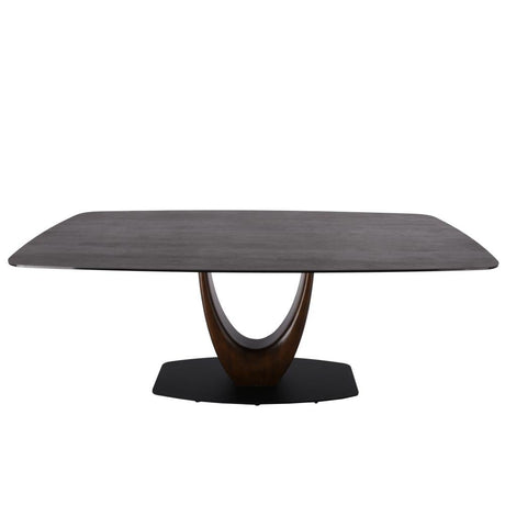 طاولة طعام كاليورا باللون الرمادي | من هاي بوينت