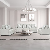 طقم كنب نوفارا باللون الرمادي