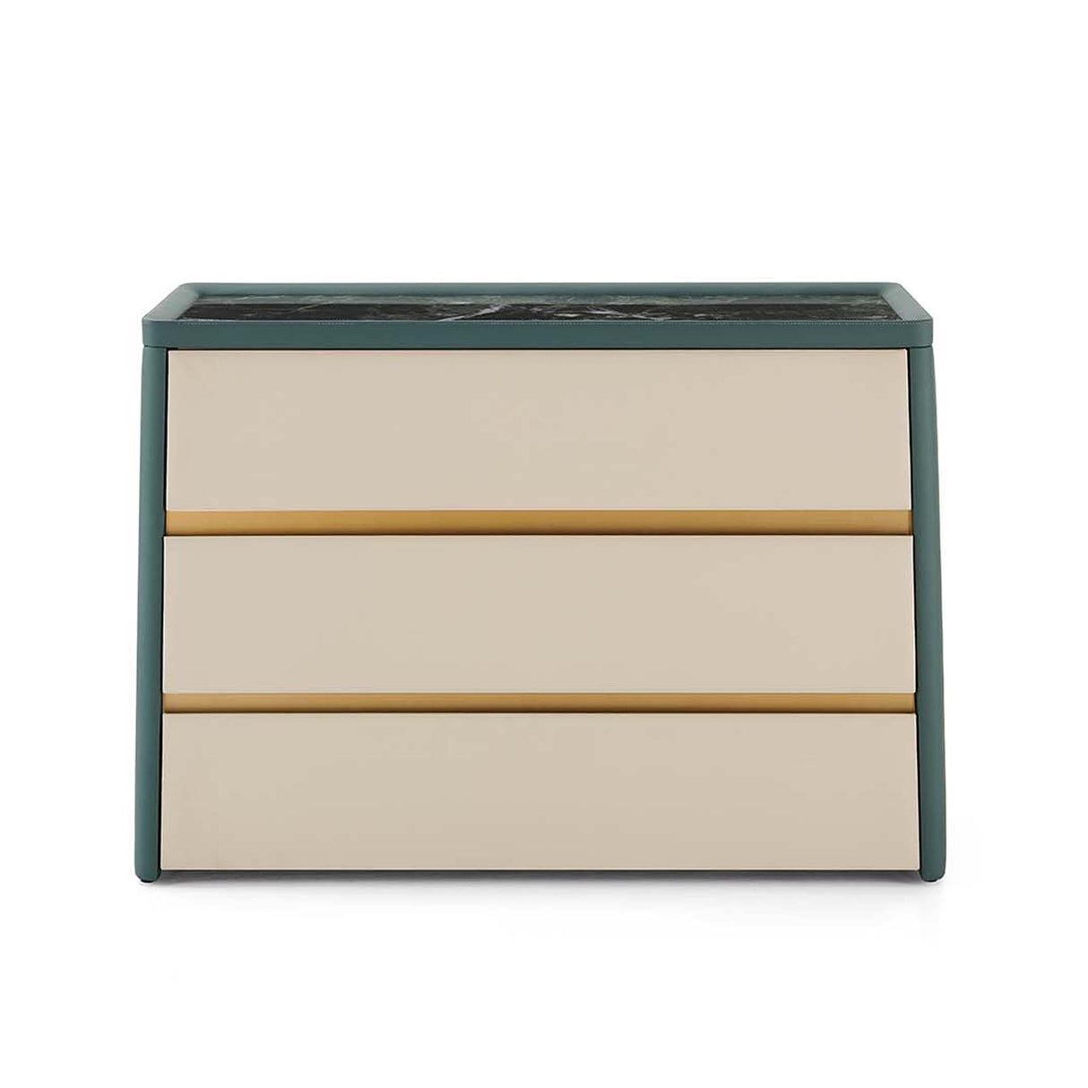 وحدة أدراج كارينا باللون الأخصر