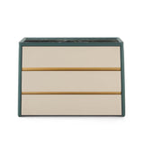 وحدة أدراج كارينا باللون الأخصر