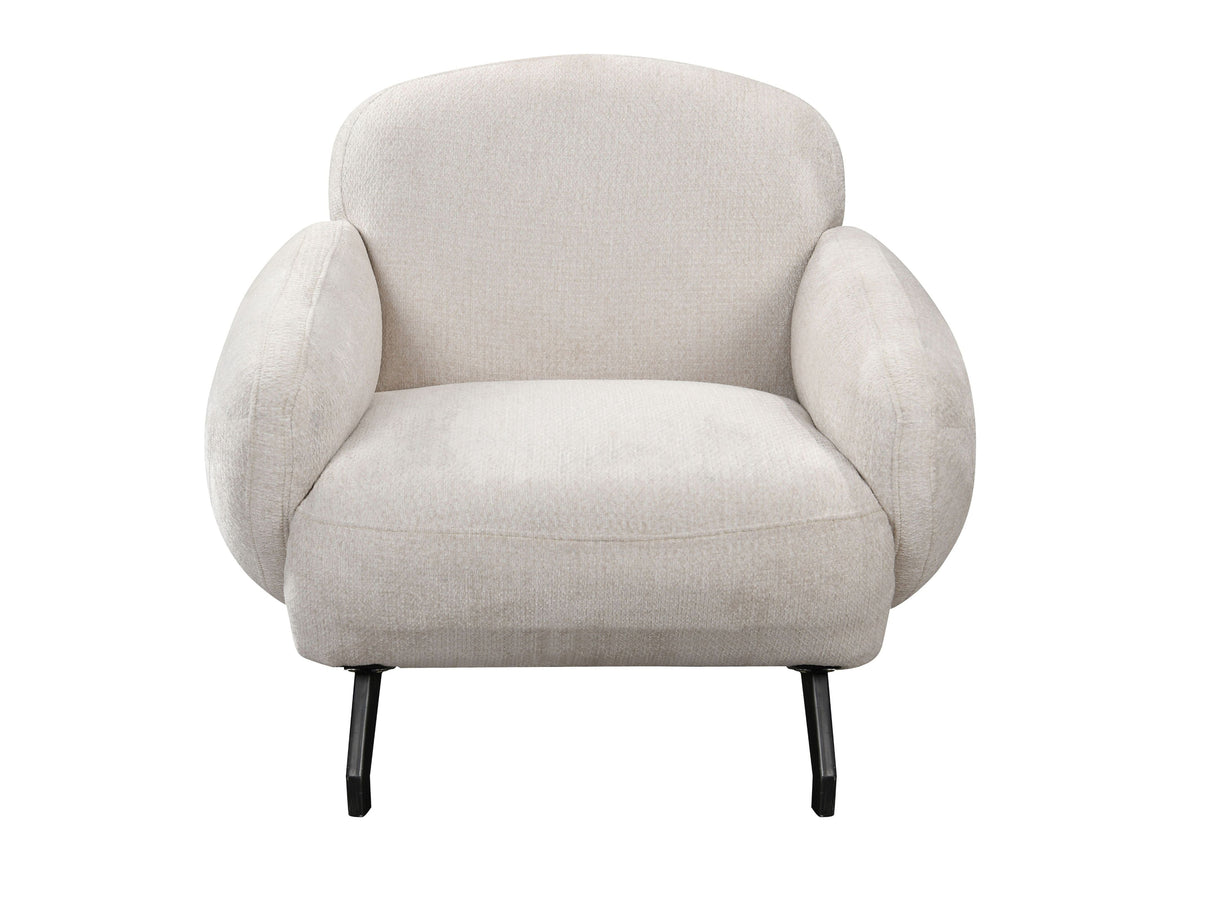 كرسي سيلافي فردي باللون البيج | من هاي بوينت