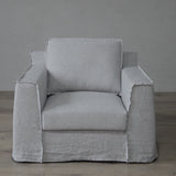 كنب ليرا فردي باللون الرمادي - High Point