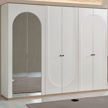 دولاب أولفو باللون الكريمي - High Point