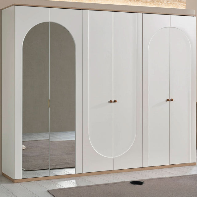 دولاب أولفو باللون الكريمي - High Point