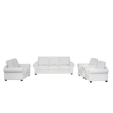 كنب دالينيا ثلاثي باللون الأبيض