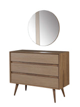 تسريحة أفونا مع مراية باللون البني الجوزي - High Point