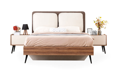 سرير أدين باللون الكريمي | من هاي بوينت