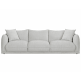 كنب كاستا ثلاثي باللون الرمادي