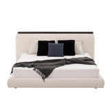 سرير سيفارو باللون البيج الفاتح