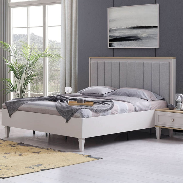 سرير بيتا باللون الرمادي - High Point