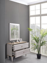 تسريحة بيتا مع مراية باللون الرمادي | من هاي بوينت