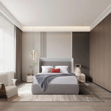 سرير كارلين باللون البيج | من هاي بوينت