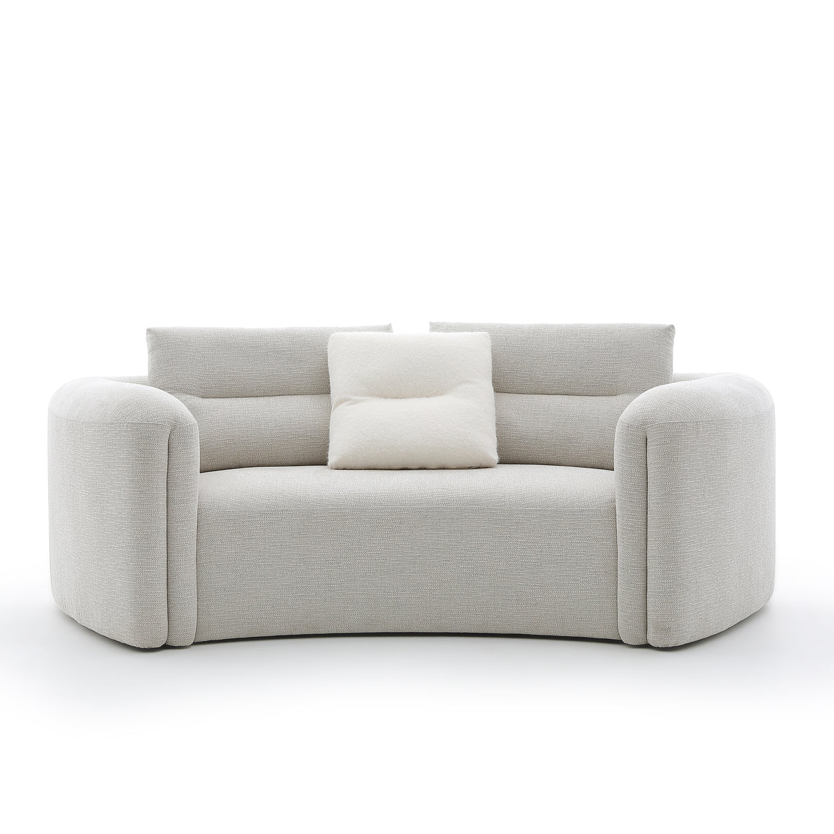 كنب ثلاثي لوريفو باللون البيج