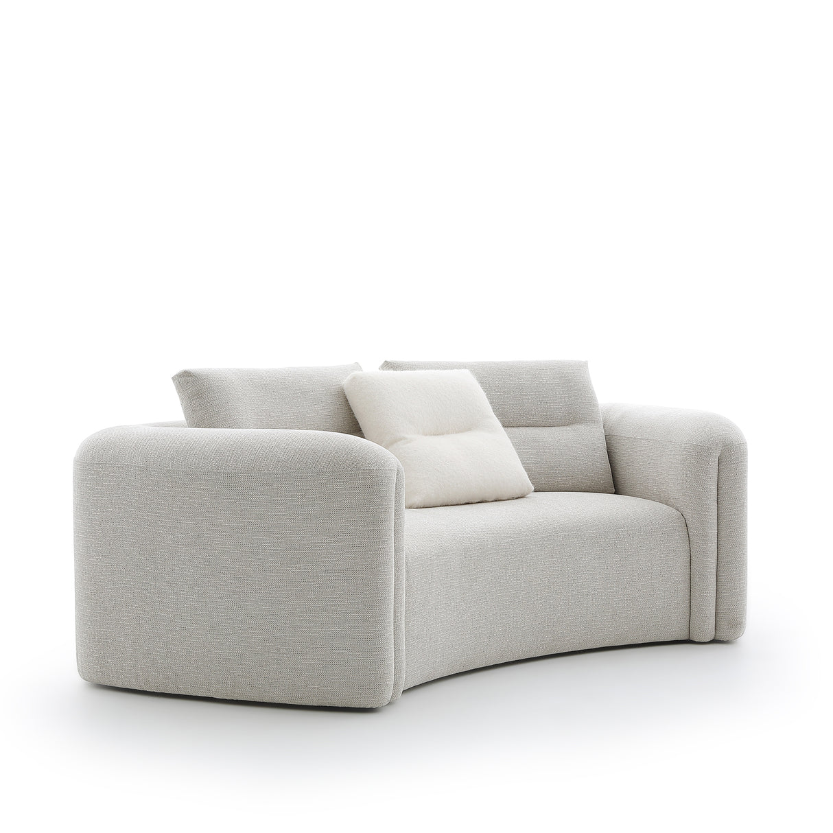 كنب ثلاثي لوريفو باللون البيج