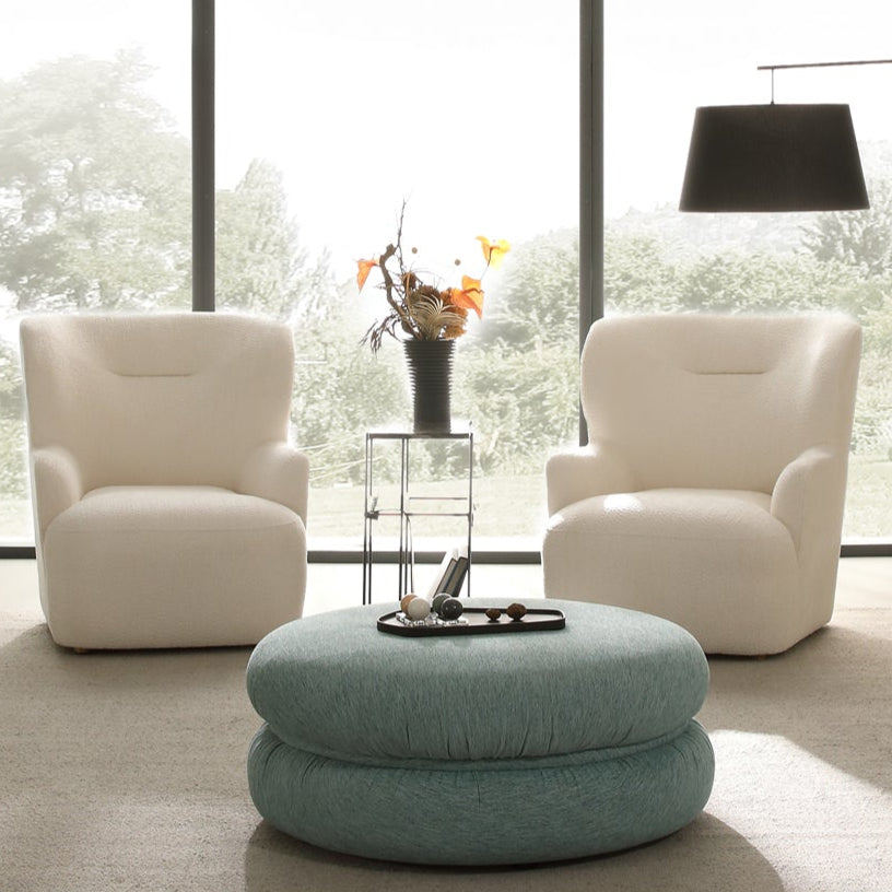 كنب فردي لوريفو باللون البيج