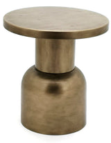 طاولة جانبية ميلين باللون الذهبي | من هاي بوينت