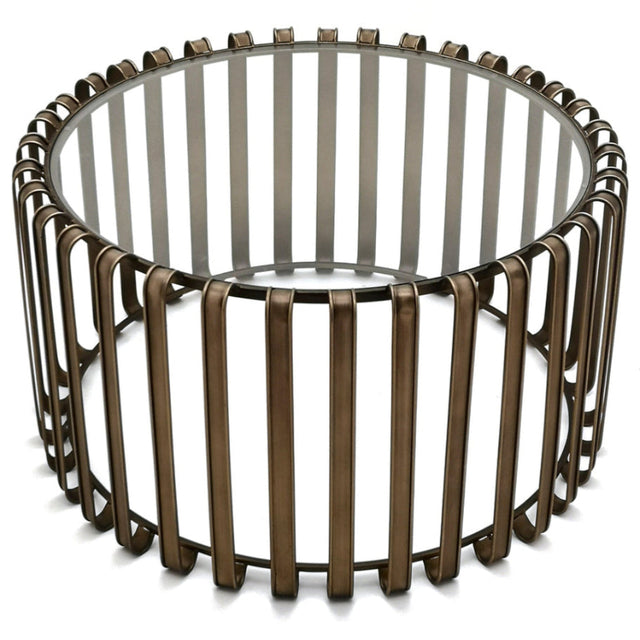 طاولة قهوة فيرا باللون البرونز | من هاي بوينت