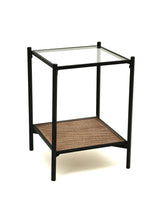 طاولة جانبية أليندا باللون الأسود