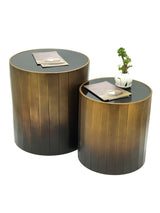 طاولة جانبية تريفا باللون الذهبي