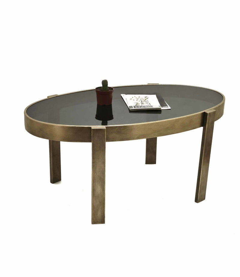 طاولة جانبية تيرا باللون الذهبي | من هاي بوينت