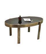 طاولة جانبية تيرا باللون الذهبي | من هاي بوينت