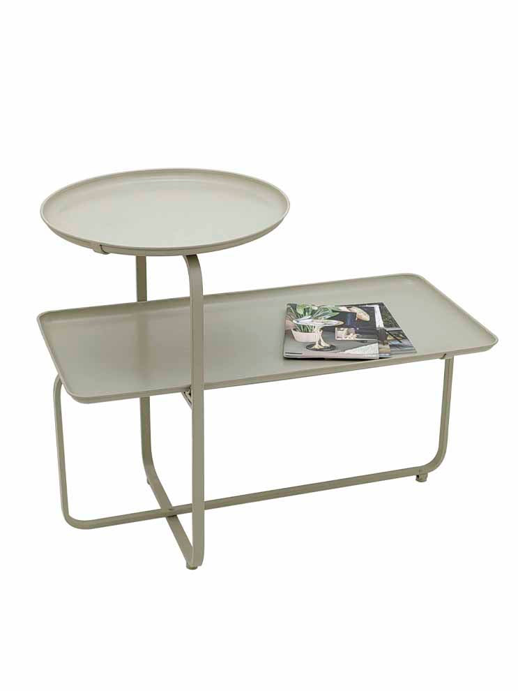 طاولة تيما باللون الأبيض