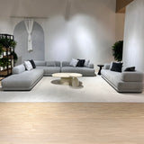 طقم كنب لوران باللون الرمادي