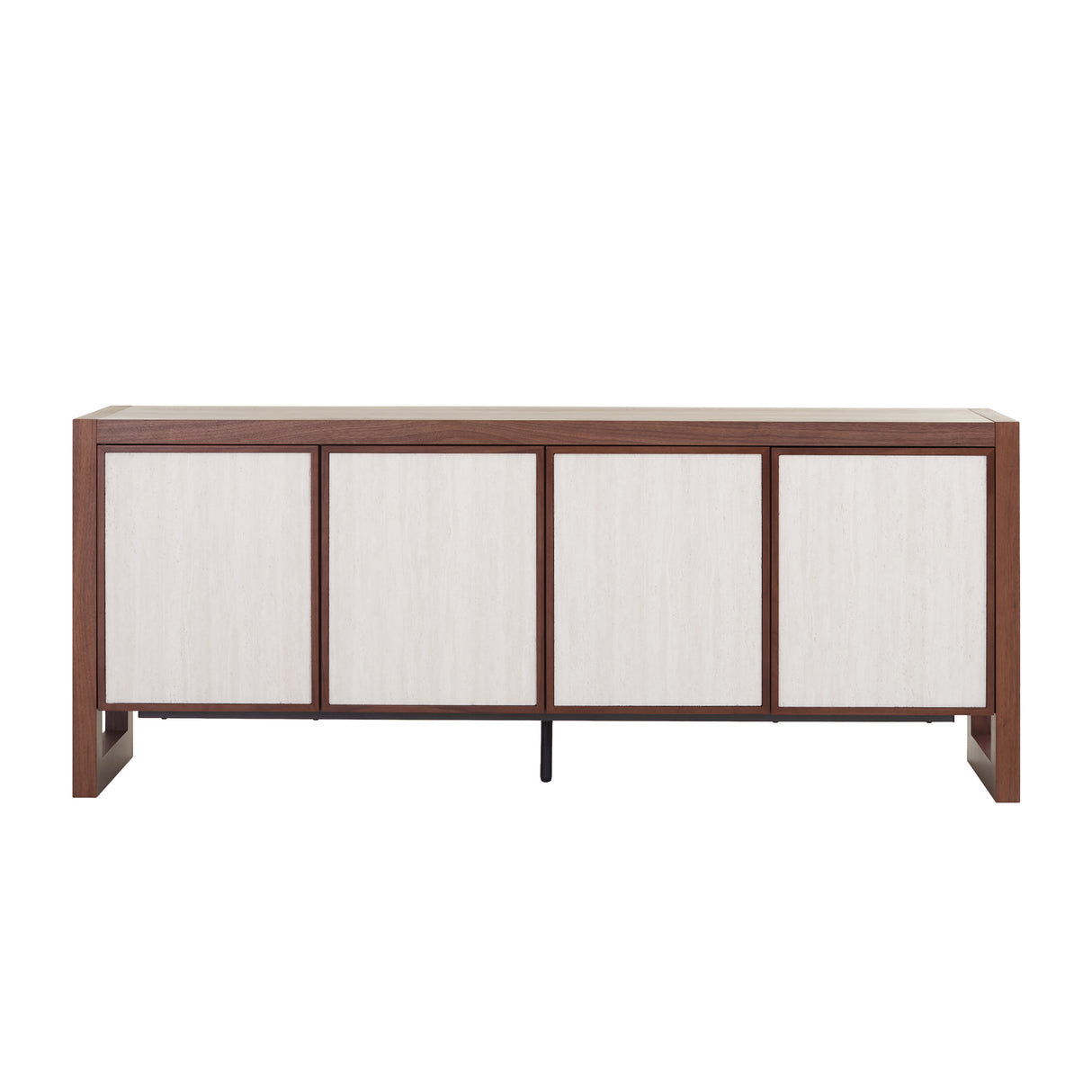 طاولة وسطية أرونزا باللون البني