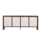 طاولة وسطية أرونزا باللون البني