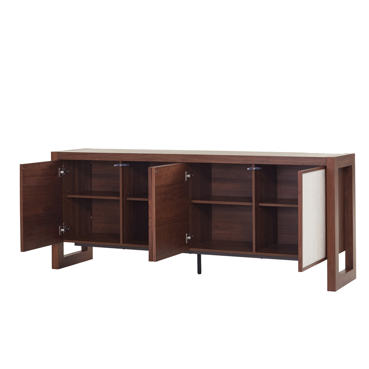 طاولة وسطية أرونزا باللون البني