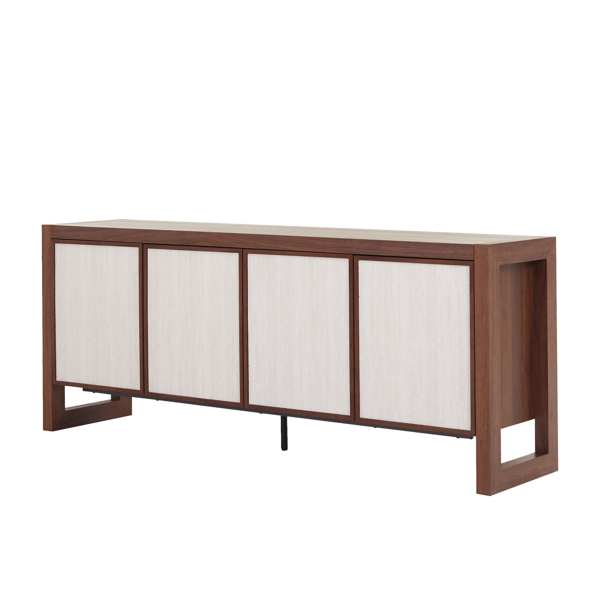 طاولة وسطية أرونزا باللون البني